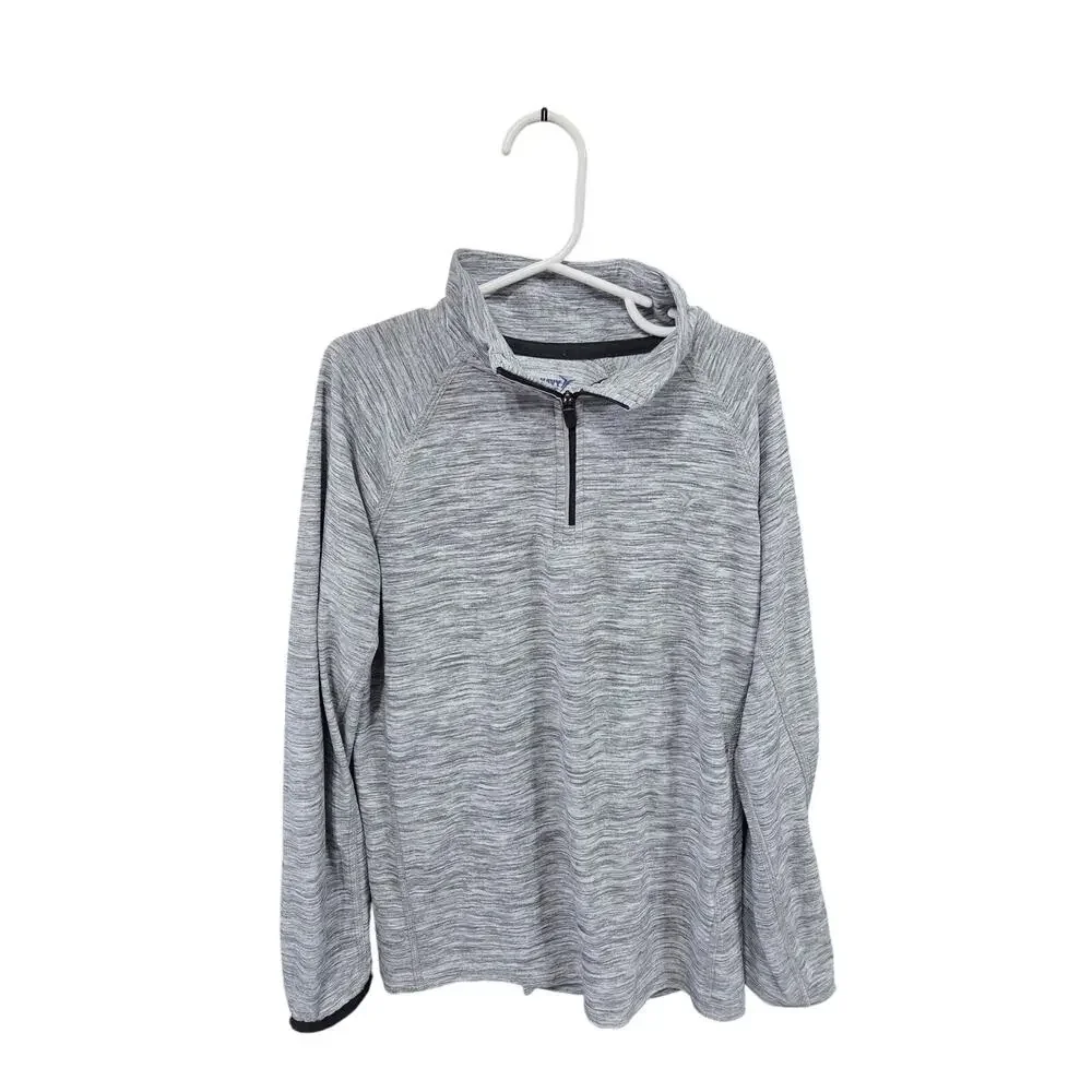 Gray Lightweight Quarter-Zip - Old Navy Active - M (8)